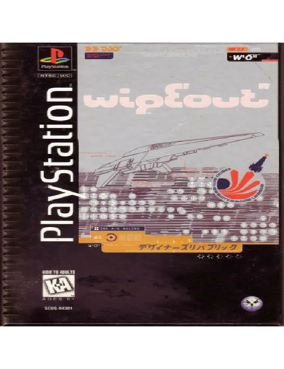 Jeu Ps1 Wipeout Platinium