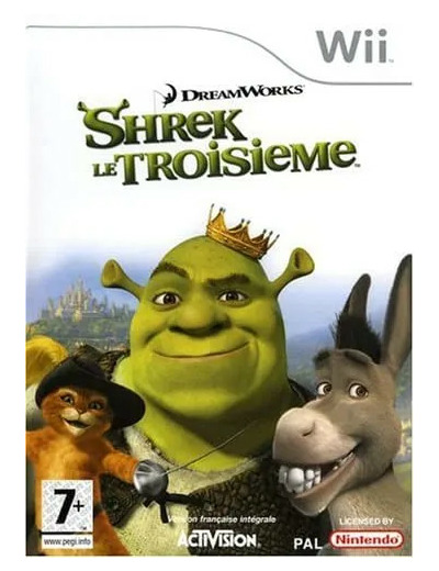 Jeu Wii Shrek : le troisième