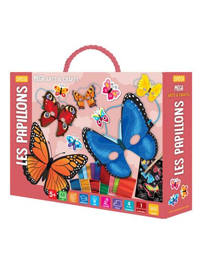 Méga Arts & Crafts - Les papillons