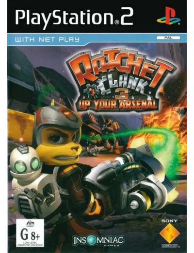Jeu Ps2 Ratchet Clank 3 Up Your Arsenal