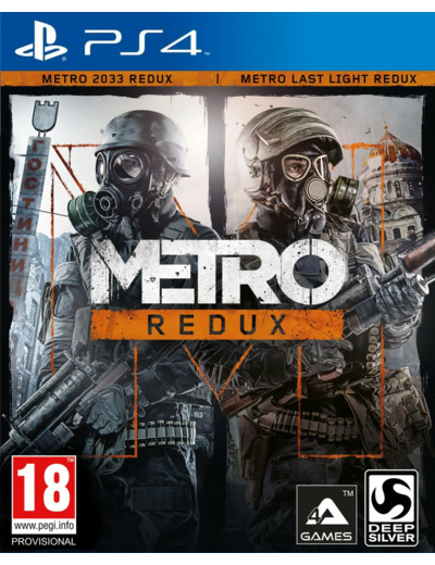 Jeu Ps4 Metro Redux