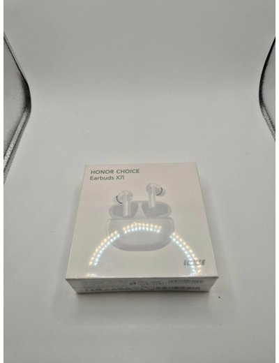 Auriculares Bluetooth Honor Earbuds X7i con estuche de carga - Autonomía 8h - Blancos