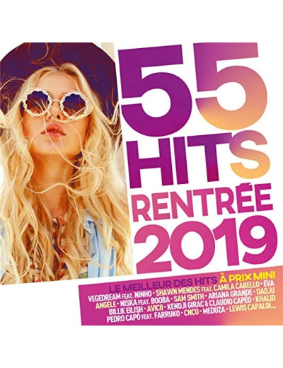 Cd 55 Hits Rentrée 2019