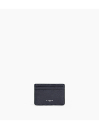 Porte cartes Emile en cuir grainé