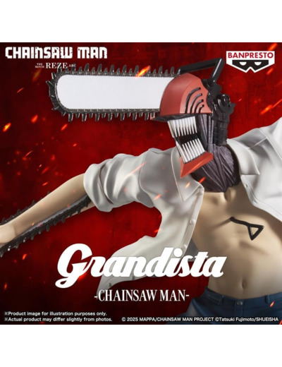 [FIGURINE] CHAINSAW MAN THE MOVIE: REZE ARC - GRANDISTA FIGURE - BOMB