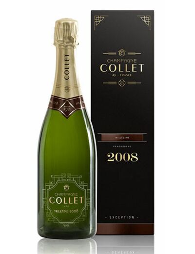 Champagne Collet Millésime 2008 Avec Étui 75cl