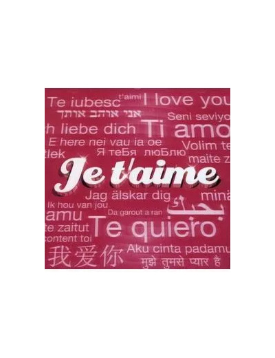 Cd Je t'aime