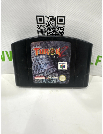 Jeu N64 Turok 2 Seeds of evil - Nintendo 64 - PAL