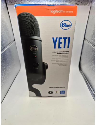 Microphone BLUE  Yeti - USB - Noir