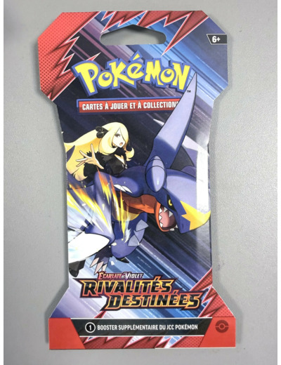 Booster Blister Pokémon Ecarlate et Violet Rivalités Destinées EV10