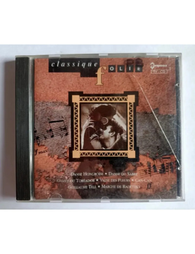 Cd CLASSIQUE FOLIE - MUSIQUE CLASSIQUE - CD COMPILATION