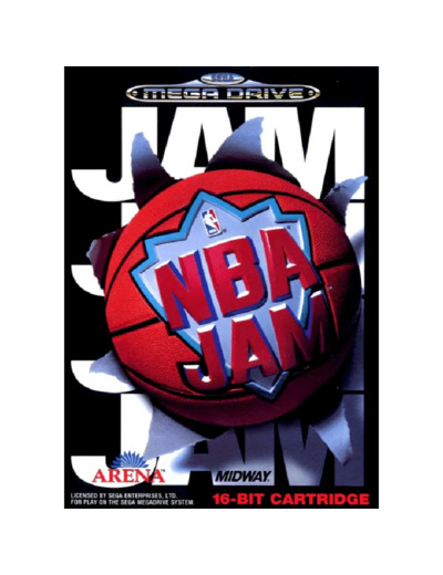 Jeu Megadrive Nba Jam
