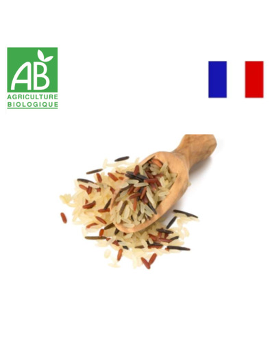 Trio de riz semi complet de Camargue - 100g