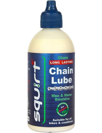 Squirt Clean Long Lasting Lubrifiant pour chaîne 120ml