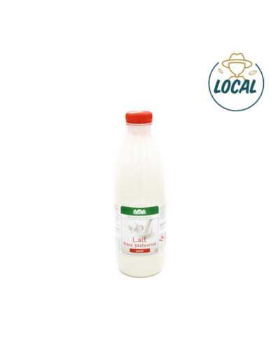 Lait frais entier pasteurisé - Local