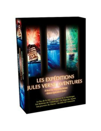 Dvd Les Expéditions Jules Verne Aventures