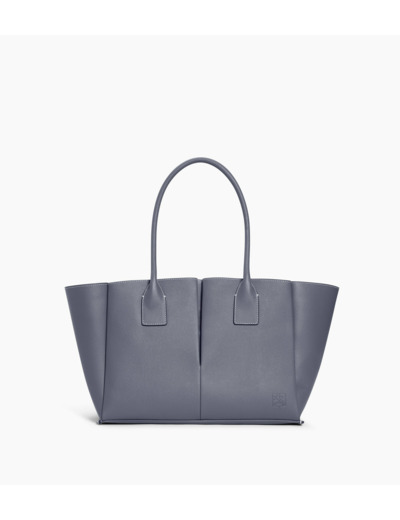 Grand sac cabas Elena en cuir grainé