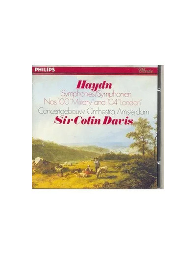 Cd Joseph Haydn - Symphonies Nos. 100 'Military' And 104 'London'