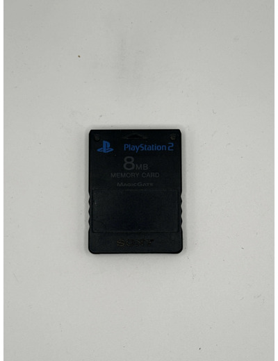 Carte Mémoire noire 8 Mo pour Playstation 2