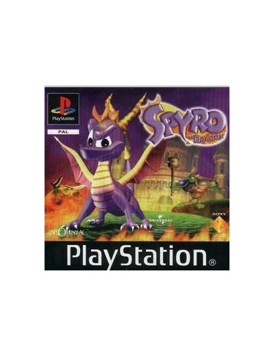 Jeu PS1 Spyro The Dragon PS1