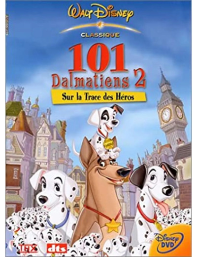 Dvd Les 101 dalmatiens 2, sur la trace des héros