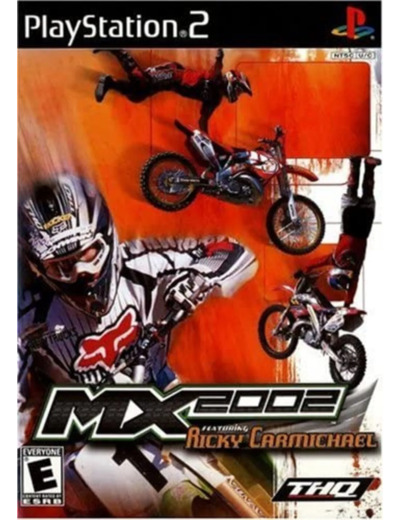 Jeu PS2 Mx 2002 featuring Ricky Carmichael
