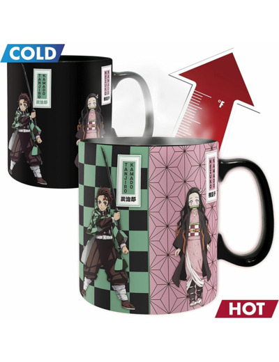 DEMON SLAYER Mug thermo-réactif Pourfendeurs 460ml heat change