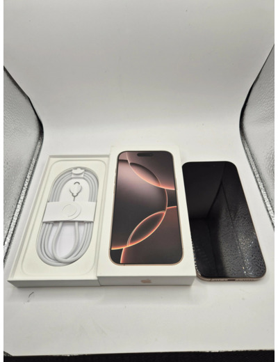 iPhone 16 Pro Max 6,9" 5G 256 Go Double SIM Titane Sable
