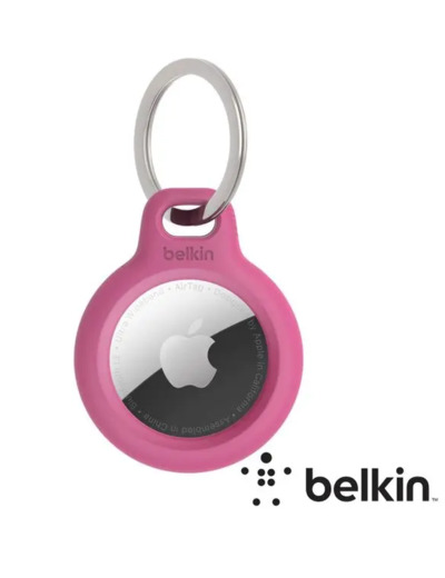 ANNEAU DE PROTECTION ROSE POUR AIRTAG - BELKIN