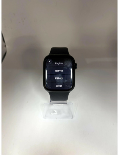 Apple Watch Series 8 GPS, boîtier Aluminium Minuit 45mm avec Bracelet Sport Minuit