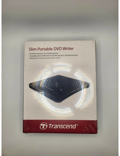 Ordinateur Portable Graveur Dvd Externe Ultra Slim 8x - Usb - Noir