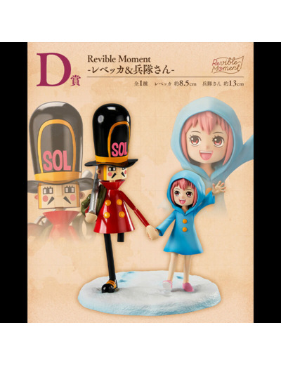 ICHIBAN KUJI ONE PIECE REVIBLE MOMENT II – FIGURINE KYROS & REBECCA LOT D