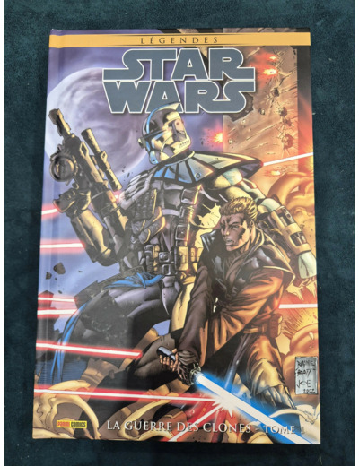 Livre Star Wars Légendes - La Guerre des Clones T01 - Edition collector - Compte ferme