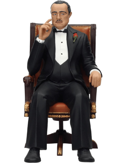 LE PARRAIN - STATUETTE MOVIE ICONS DON VITO CORLEONE 15 CM