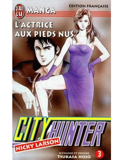 Livre Nicky Larson City Hunter : L'actrice Aux Pieds Nus