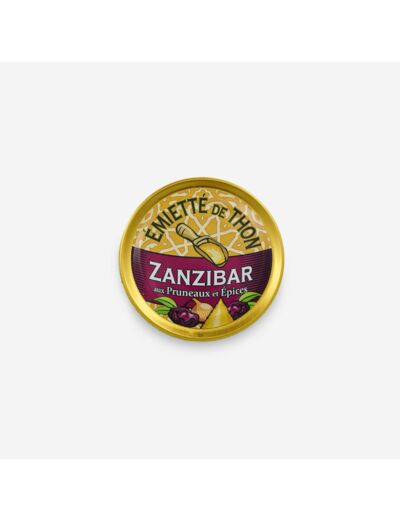 Émietté de Thon Zanzibar aux pruneaux et épices 80g