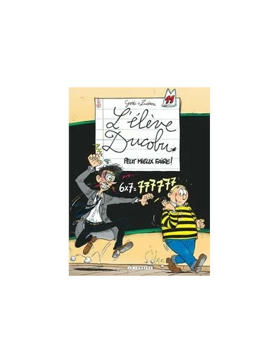 Livre L'ELEVE DUCOBU T11 PEUT MIEUX FAIRE