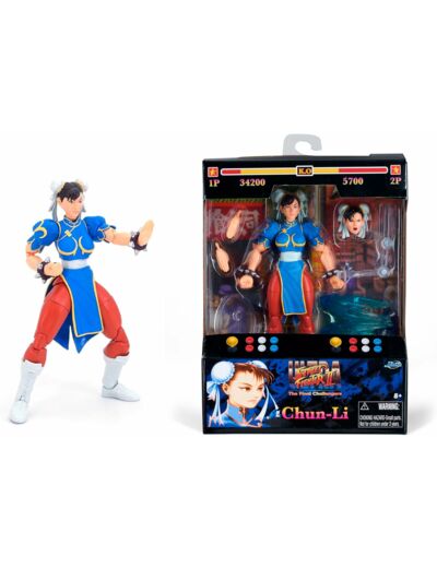 Street Fighters - Chun LI - Figurine Articulée 15cm