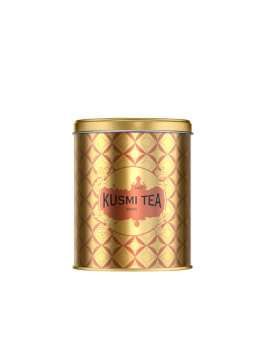 Accessoires Tea Caddy dorée édition Noël 2025  - Boîte vide 300g