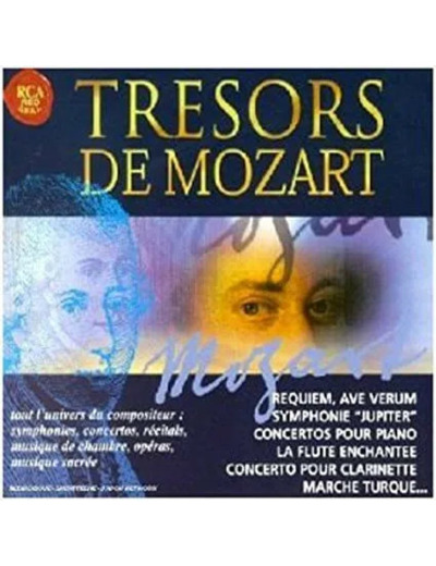 Cd Trésors de Mozart (Coffret
