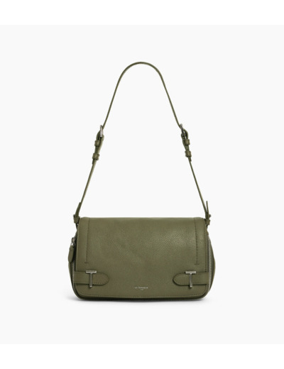 Petit sac bandoulière Simone en cuir grainé