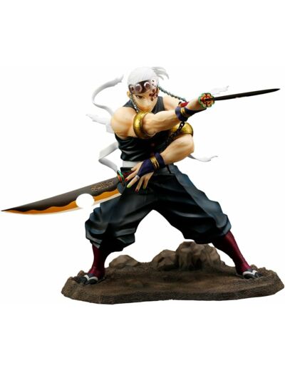 KOTOBUKIYA Demon Slayer - Tengen Uzui Bonus vers. - Statuette 1/8 ARTFXJ 23cm, PV041, Noir