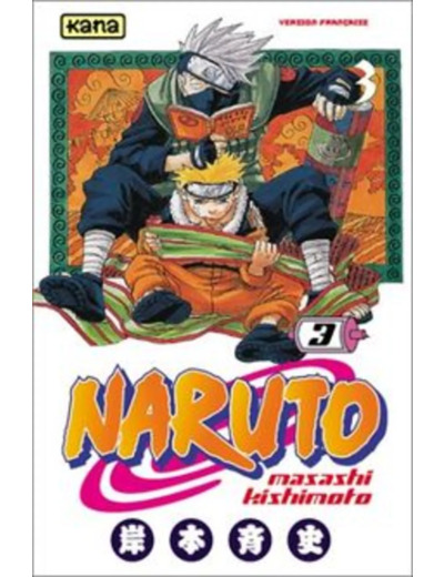 Livre Naruto, tome 3