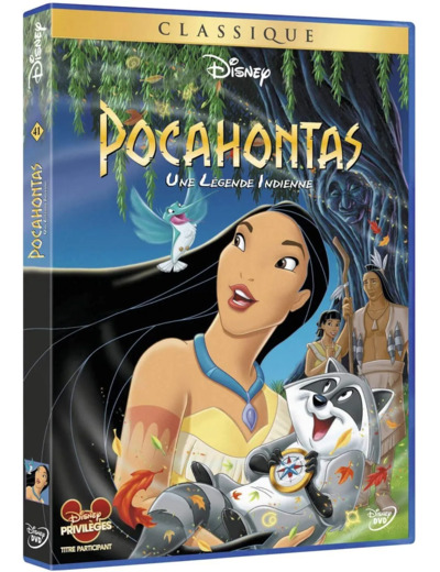 Dvd Pocahontas, une légende indienne