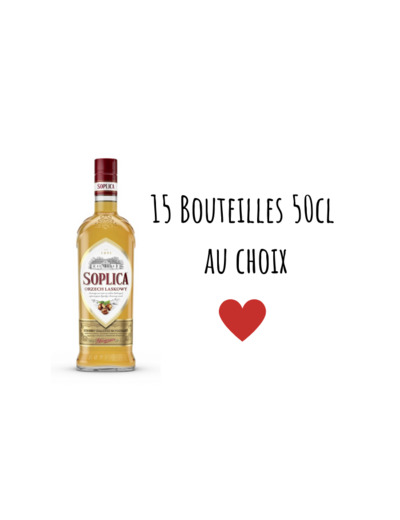 Soplica 1891 Pack Composé 30/32% (15x50cl)