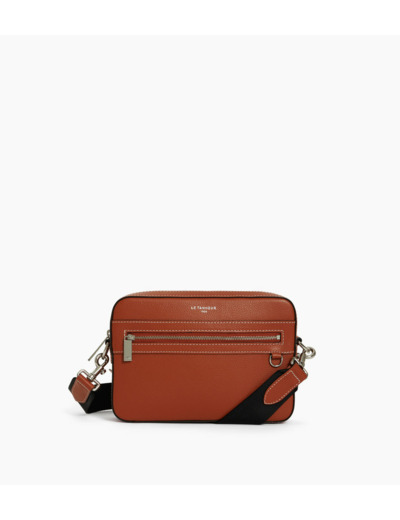 Petite sacoche Emile en cuir grainé