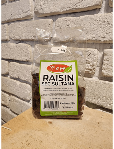 Raisin sec Sultana