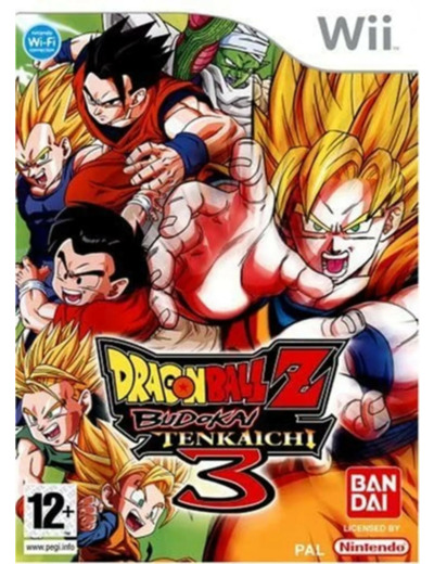 Jeu Wii Dragon Ball Z Budokai Tenkaichi 3