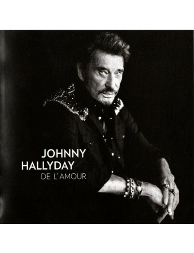 Cd Johnny Hallyday - De L'amour (2017)