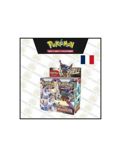 Livre Carte à collectionner Pokémon Display Evolution à Paldea EV02